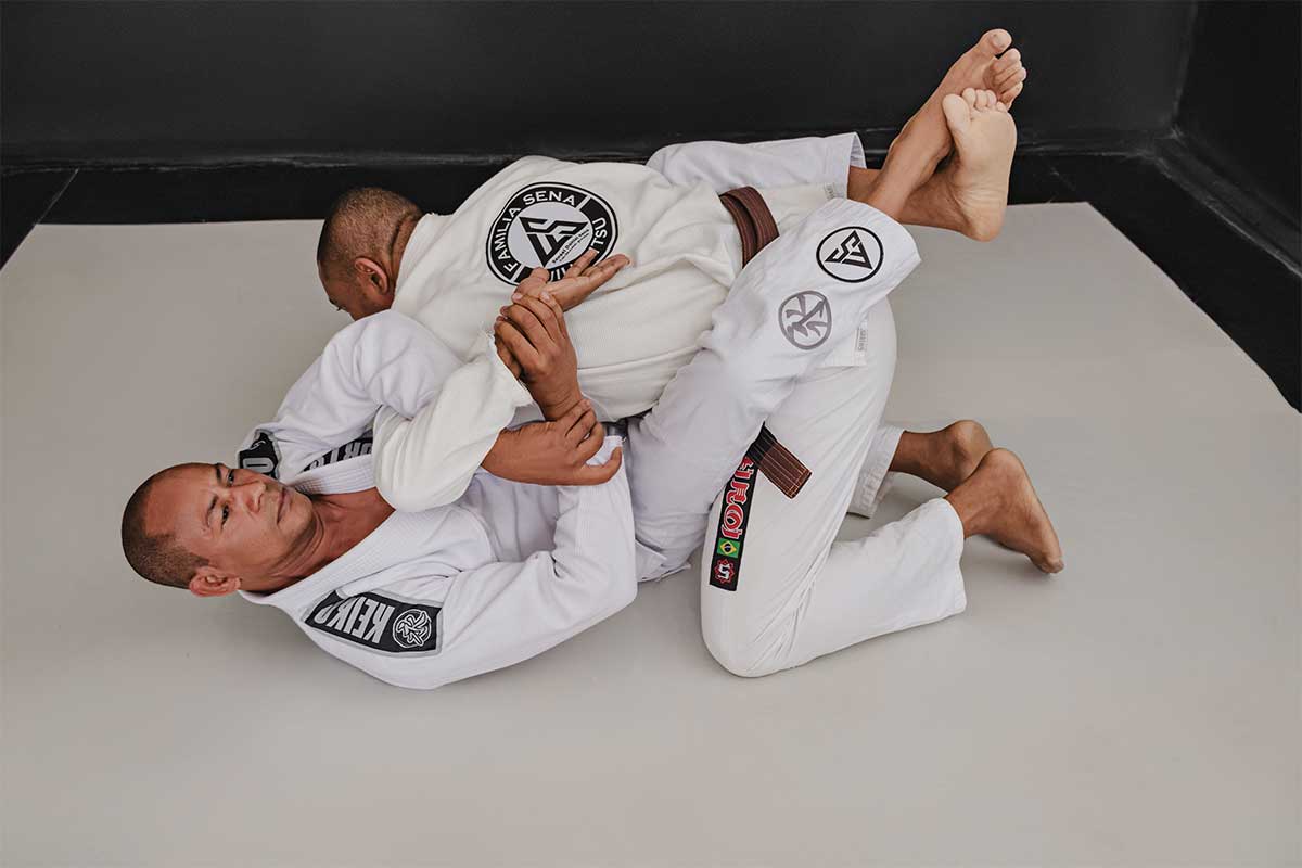Equipe Família Sena Jiu-Jitsu técnicas de treinamento 1