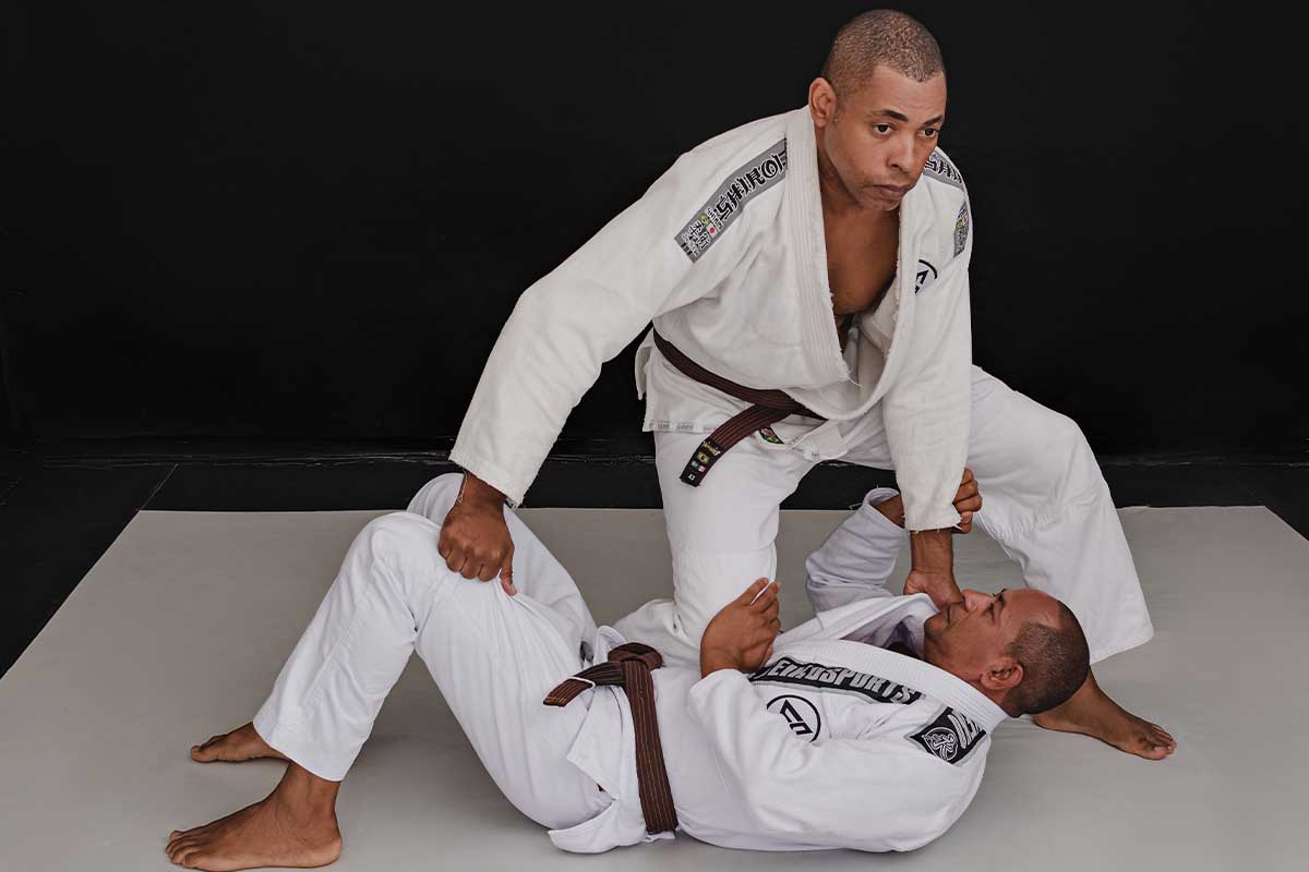Equipe Família Sena Jiu-Jitsu técnicas de treinamento 2