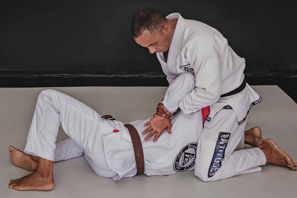 Equipe Família Sena Jiu-Jitsu técnicas de treinamento 4